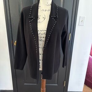 Sioni Classic Black Knitwear